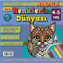 Maxi Yayıncılık Maxi Renklerin Dünyası Çocuklar Için Boyama 5