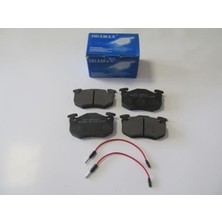 Bzt Renault Twingo- 99/00; Ön Fren Balatası (2 KABLOLU)(DISK)(105X54,7X15) (Bramax) 7701202891