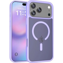 Motto Ticaret Mey Ithalat®   iPhone 17 Pro Max Jota Magsafe Kapak - Lila