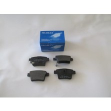 Bzt Ford Mondeo- 01/04; Arka Fren Balatası 1,8/2,0/2,2/2,5 (Disk) (102X50,9X16,2) (Bramax) 4S71-2M008-AB