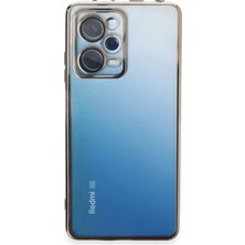 Motto Ticaret Mey Ithalat®   Redmi Note 12 Pro 5g Kılıf  Lensli Silikon - Gold