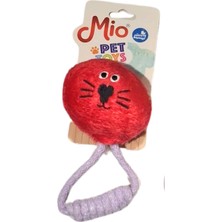 Peluş Kedi Oyuncağı Kırmızı