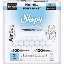 Sleepy Bio Natural Airbag 2 Beden 48 Adet