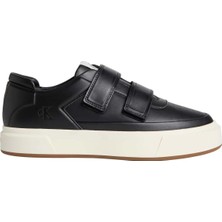 Calvin Klein Siyah Erkek Sneaker Basket Cupsole 2straps Lth
