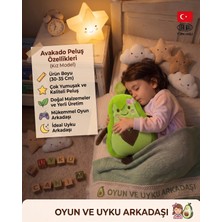 Poffy Toys Uyku Arkadaşı Peluş Avakado (Kalpli)
