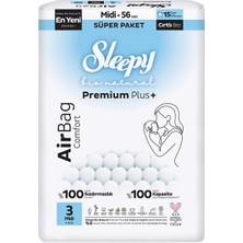 Sleepy Bio Natural Airbag 3 Beden 42 Adet