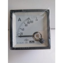 Tense 72X72 100A Ampermetre