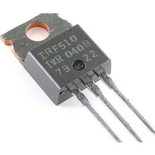 Gollum Teknoloji IRF510 N-Kanal Güç Mosfet - 100V 5.6A Yüksek Hızlı Güç Anahtarlama ve Rf Amplifikatör Transistörü