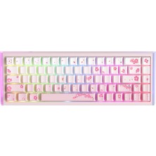Dareu COOL68 Cherry Blossom %65 Ice Blade Manyetik Switch 8k Hz Hall Effect Hotswap Rgb Ingilizce Gaming Klavye