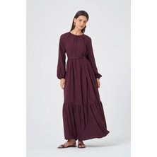 Ftz Women Kadın Capella Elbise  Mürdüm 31388