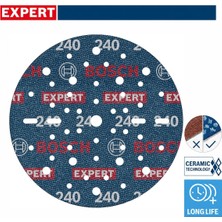 Bosch Expert O780 150 mm 240 Kum 6'lı Cırtlı Folyo Zımpara Diski 2608902445