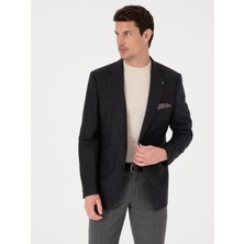 Cacharel Erkek Antrasit Slim Fit Ceket 50276020-VR006