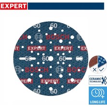 Bosch Expert O780 150 mm 60 Kum 6'lı Cırtlı Folyo Zımpara Diski 2608902430