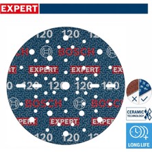 Bosch Expert O780 150 mm 120 Kum 6'lı Cırtlı Folyo Zımpara Diski 2608902442