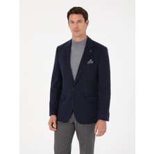 Cacharel Erkek Lacivert Slim Fit Ceket 50270128-VR033