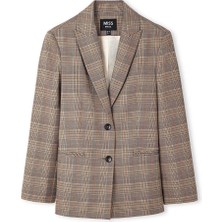 Miss İpekyol Ekose desen blazer IS1260106072074