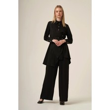 Ftz Women Kadın Jakar Takım  Siyah 31328