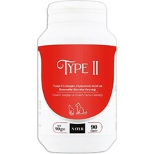 Natur Type-Iı Collagen 90 Tablet Kedi Köpek Eklem ve Kıkırdak Destekleyici
