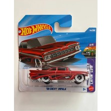Hot Wheels '59 Chevy Impala 2026 Serisi 1:64 Ölçekli Metal Gövde ile Sınırlı Üretim Diecast Model