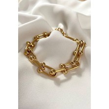 Meyra Home Tifany Gold Zincir Bileklik (22CM)
