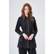 Ftz Women Kadın Erta Pantolonlu Takım  Siyah 31346
