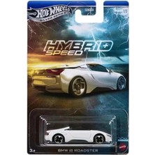 Hot Wheels Hybrid Speed BMW i8 Roadster JCB76 Metal Gövde ile Gerçekçi Detaylar İçeren Diecast Model