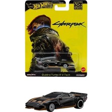 Hot Wheels Premium - Pop Culture : Cyberpunk 2077 Quadra Turbo-R V-Tech (1/64)
