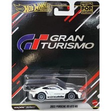 Hot Wheels Premium Gran Turismo 2022 Porsche 911 GT3 RS Metal Diecast Araba Ölçekli Pop Culture