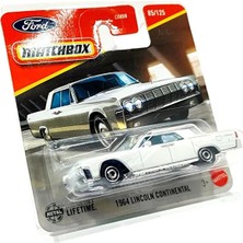 Hot Wheels Matchbox - 1964 Lincoln Continental - Beyaz (1/64) 2025 Üretim
