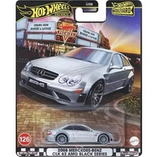 Hot Wheels Premium Boulevard 2008 Mercedes-Benz Clk 63 Amg Black Series