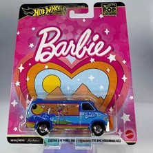 Hot Wheels Premium Custom Gmc Panel Van / Barbie Model Araba - Pop Culture