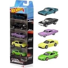Hot Wheels Fast & Furious Temalı Beşli Araba Seti (2025) Hızlı ve Öfkeli