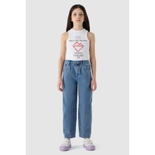 Iceberg Bg Store Kız Çocuk Denim Pantolon