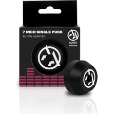 SoundBox 7 Inch Puck - 45 Rpm Adapter: 38MM - Cone Shaped - Black Alumınıum - 38MM - Cone Shaped