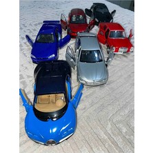 Welly 1/36 Çek Bırak Bmw, Mercedes, Renault, Nissan, Bugatti Oyuncak Araba