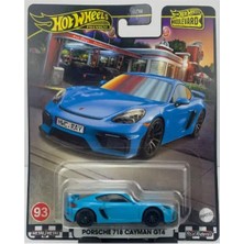 Hot Wheels Boulevard Premium Porsche 718 Cayman Gt4 GJT68 HRT71