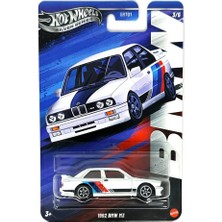 Hot Wheels 1992 Bmw M3 Silver Series Uzun Kart Diecast Araba