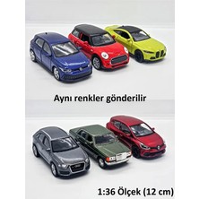 Welly Diecast Metal Model Çek Bırak Oyuncak Araba (Bmw,mercedes,renault,audi,mini,volkswagen)