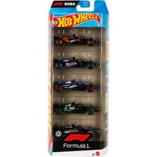Hot Wheels 5'li Araba Seti - JGF58 Formula 1