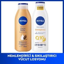 Nivea Q10 7 Günde Sıkılaştırıcı Vücut Bakım Losyonu 250ML ve Nemlendirici Losyonu Cocoa Butter 200ML