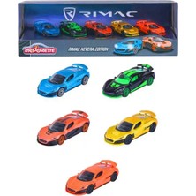 Simba Seçtim Aldım Majorette 2053174RIM Metal Arabalar Rimac Nevera Edition 5 Li Set 3