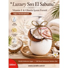 Seratin Luxury Sıvı El Sabunu Tropical Heaven - YoğunNemlendiricili E Vitamini & Gliserin Özlü 500 ml