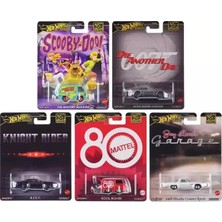 Hot Wheels 2025 Premium Pop Culture Serisi 5'li Set