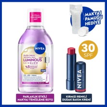 Nivea Skin Glow Parlaklık Etkili Micellar Makyaj Temizleme Suyu 400 ml Tüm Cilt Tipleri İçin %5 Serum