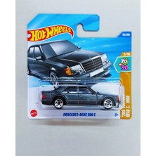Hot Wheels Mercedes-Benz 500 E Koyu Gri Renk 2025 Seri Koleksiyonluk Metal Model Araba