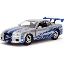Jada Fast & Furious 1:32 Ölçekli Araba Brian's Nissan Skyline Gt-R (R34)