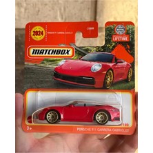 Hot Wheels Matchbox 2024 Porsche 911 Carrera Cabriolet Oyuncak Araba Koleksiyon Modeli