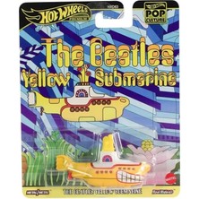 Hot Wheels Premium Pop Culture The Beatles Yellow Submarine Metal Araba - JBL74/HXD63