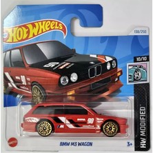 Hot Wheels Tekli Araba BMW M3 Wagon Kırmızı 1:64 Ölçekli Metal Gövde ile Gerçekçi Detaylar