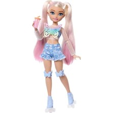 Barbie Dream Besties Paten Partisi Malibu Bebek ve Aksesuarları J